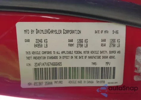 2007 Dodge Magnum из США, поврежденный, VIN 2D4FV47V67H666065